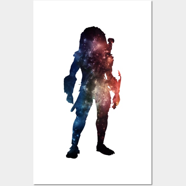 Predator Galaxy Wall Art by kecy128